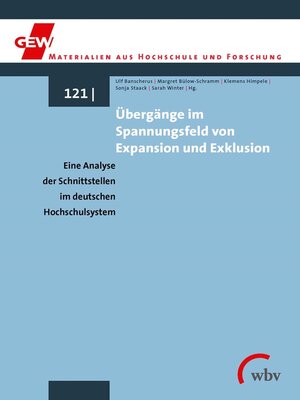 cover image of Übergänge im Spannungsfeld von Expansion und Exklusion